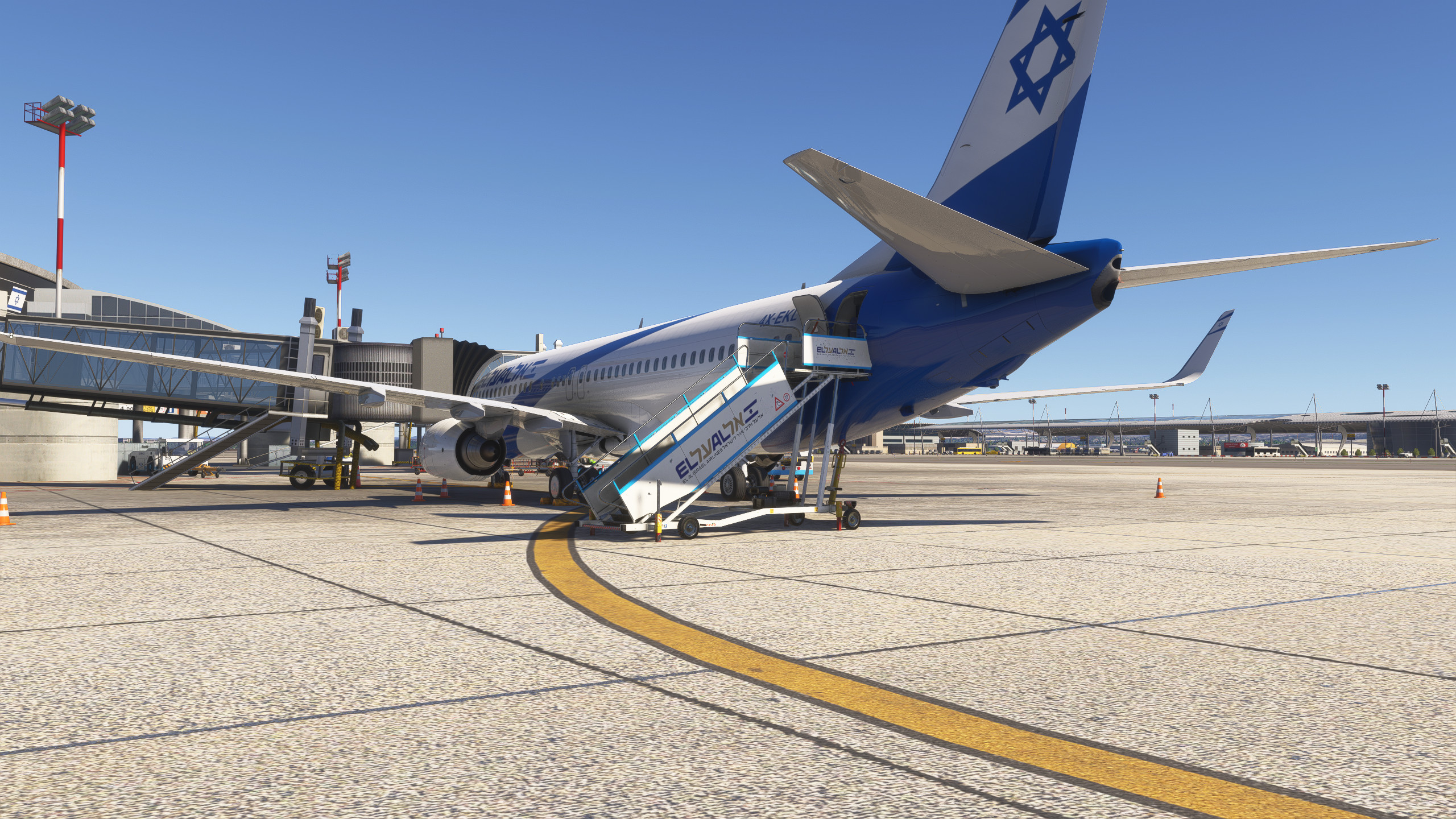 GSX Profile For Aerosoft - LLBG By David Rosenfeld - Image 1