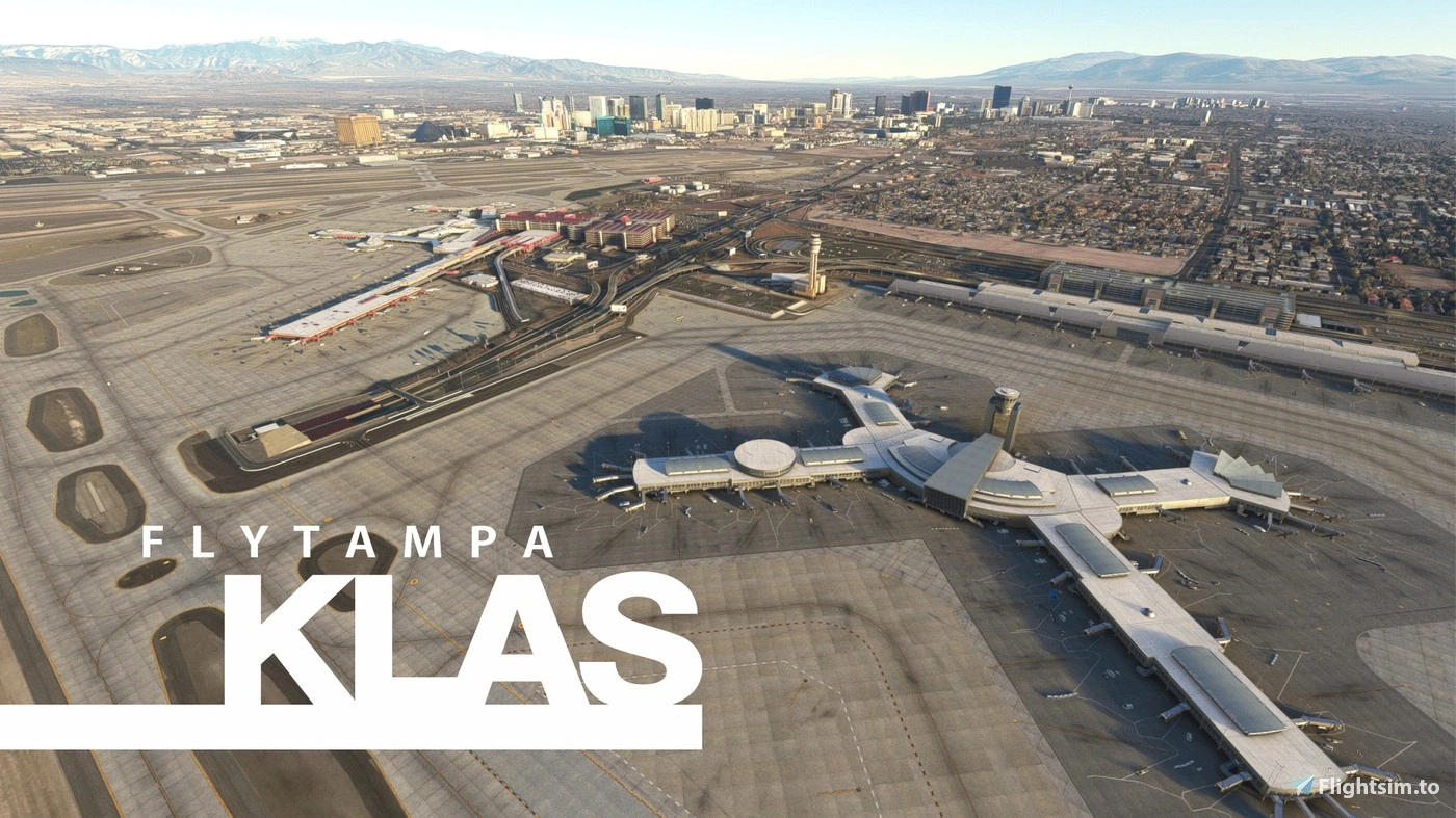 GSX Profile for KLAS Las Vegas McCarran Intl Airport by FlyTampa - Image 1