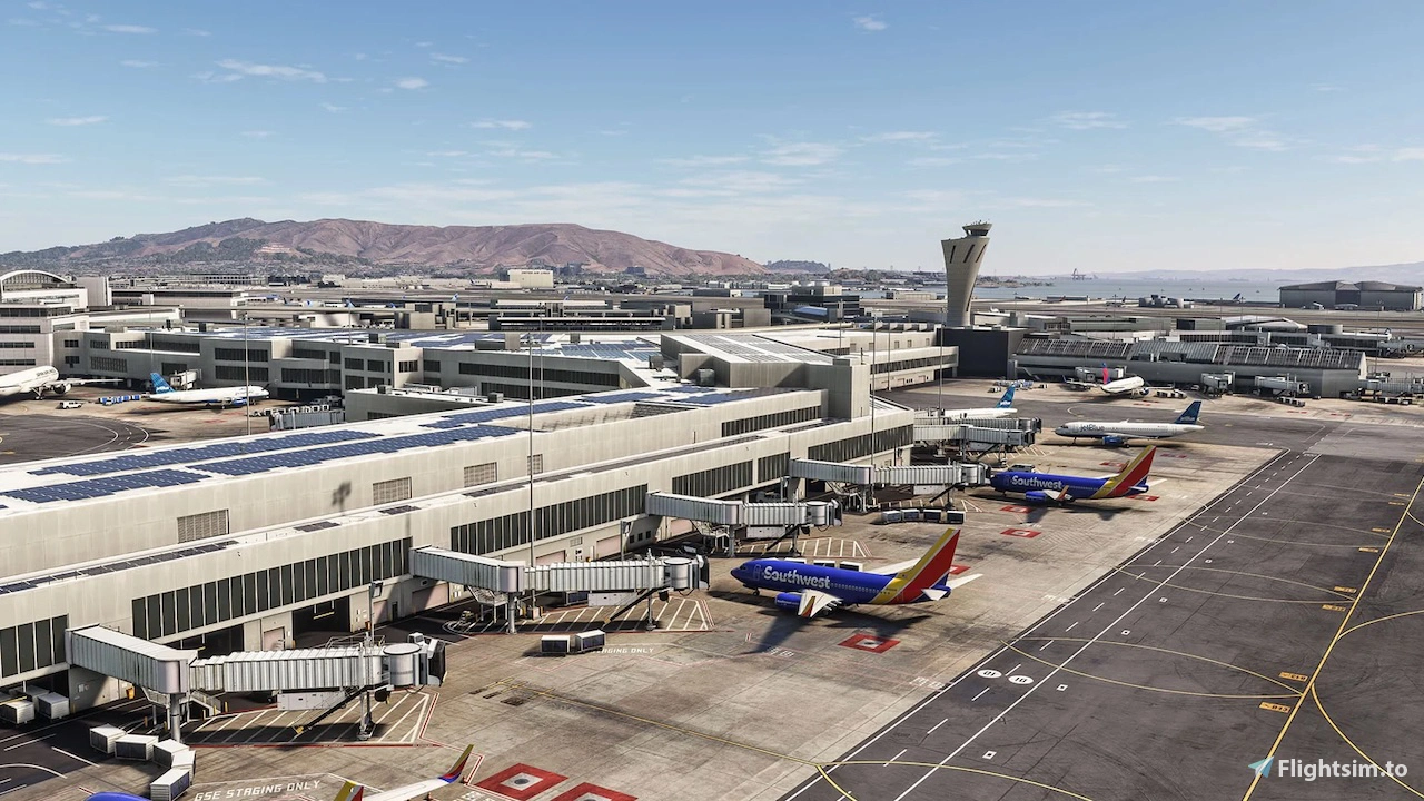GSX Profile for KSFO San Francisco Intl Airport by FlightBeam - Image 1