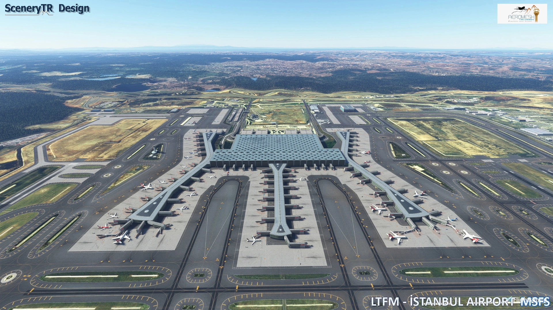 GSX Profile for LTFM Istanbul Airport by SceneryTR Design - Image 1