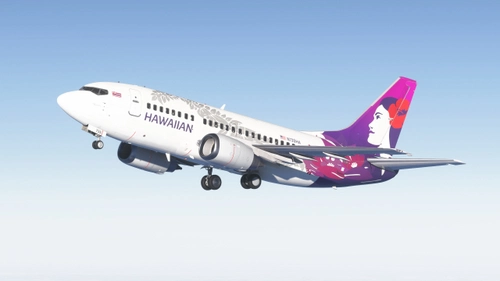 Hawaiian Airlines N735HA Fictional Livery CSS 737-500 - 8K