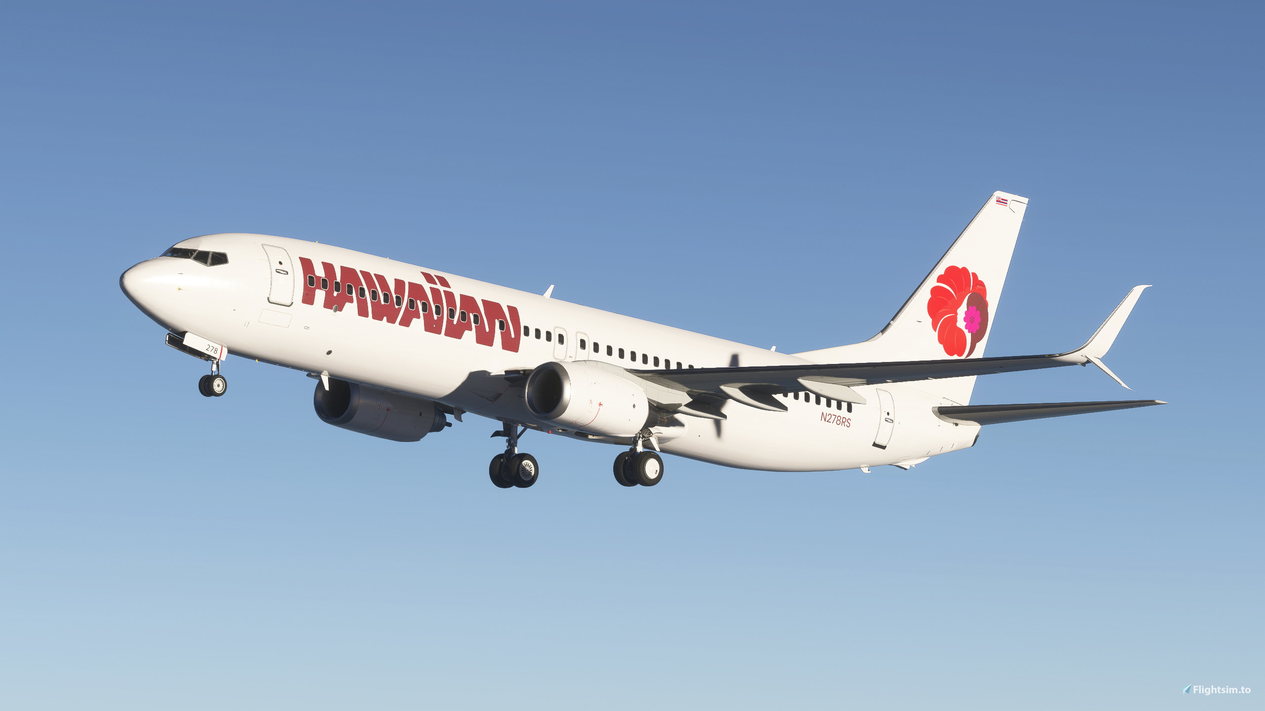 HAWAIIAN AIRLINES N489HA (FICTIONAL) 8K - Aircraft Liveries for