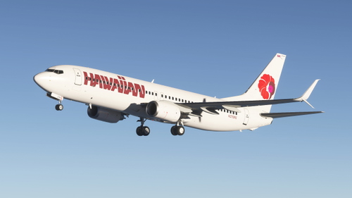 Hawaiian Airlines Retro 1973 Livery PMDG 737-800 - 8K