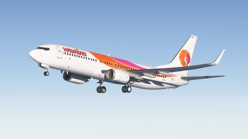 Hawaiian Airlines Retro Livery (1980-1995) PMDG 737-800 - 8K