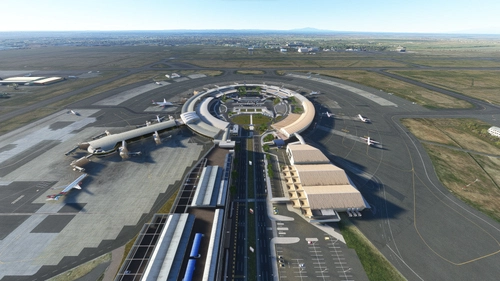 HKJK Nairobi FSLTL Static Aircraft (iniBuilds)