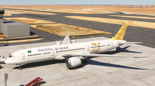 HorizonSim B787-9 | Saudia HZ-ARE (75 Year Anniversary)