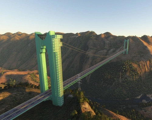Huajiang Canyon Bridge, Guizhou  (花江峡谷大桥)