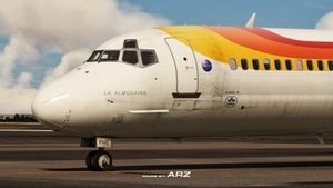Iberia EC-FHG MD88 | MaddogX (20th Anniversary) | Custom Cockpit and Base Textures  thumbnail 4