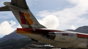 Iberia EC-FHG MD88 | MaddogX (20th Anniversary) | Custom Cockpit and Base Textures  thumbnail 9