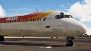 Iberia EC-FHG MD88 | MaddogX (20th Anniversary) | Custom Cockpit and Base Textures  thumbnail 12