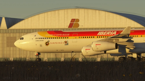 Iberia EC-LEV 'Campeones' Livery (FICTIONAL A340-600 Livery)