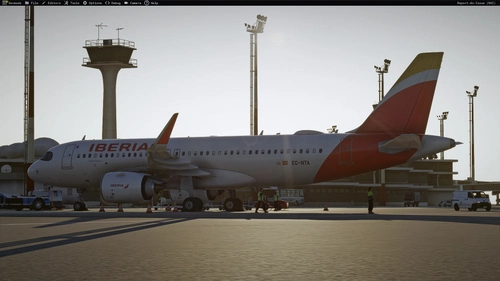Iberia EC-NTA Livery inibuilds A320Neo MSFS2024 (with cabin)