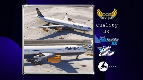 Icelandair Fictional – LatinVFR A340  By Request ( Not Legacy )