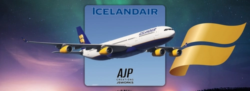 Icelandair - TF-ISW - Fictional - Inibuilds A340-300