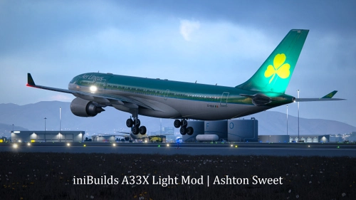 Ashton Sweet iniBuilds A33X Lights Mod