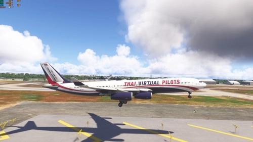 iniBuilds A340-300 | HS-THV Thai Virtual Pilots