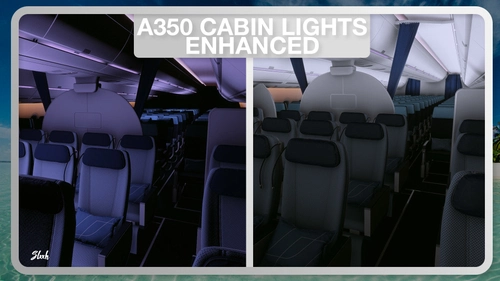 Inibuilds A350 | Cabin Lights Enhanced