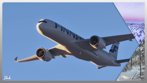 Inibuilds A350 | Finnair OH-LWF w/Cabin | Custom 3D [8K]  thumbnail 4