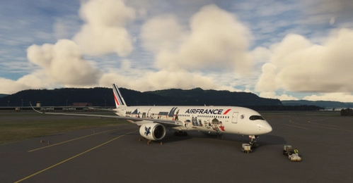 iniBuilds A350-900 - Air France 'French Wanderlust' (SWISS inspiration)