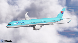 iniBuilds Airbus A350 Korean Air Pack | 4K thumbnail 5