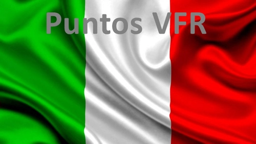 Italy - VFR Points in CSV format