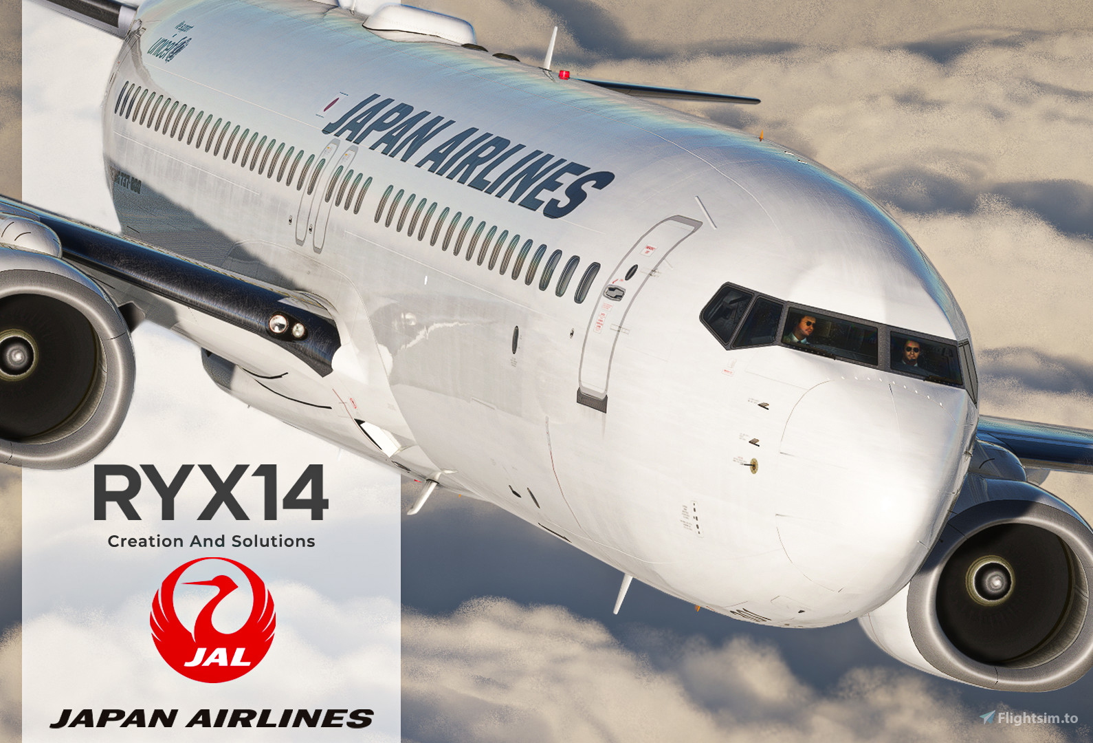 PMDG737-800 JAPAN AIRLINES (JA317J) for Microsoft Flight Simulator