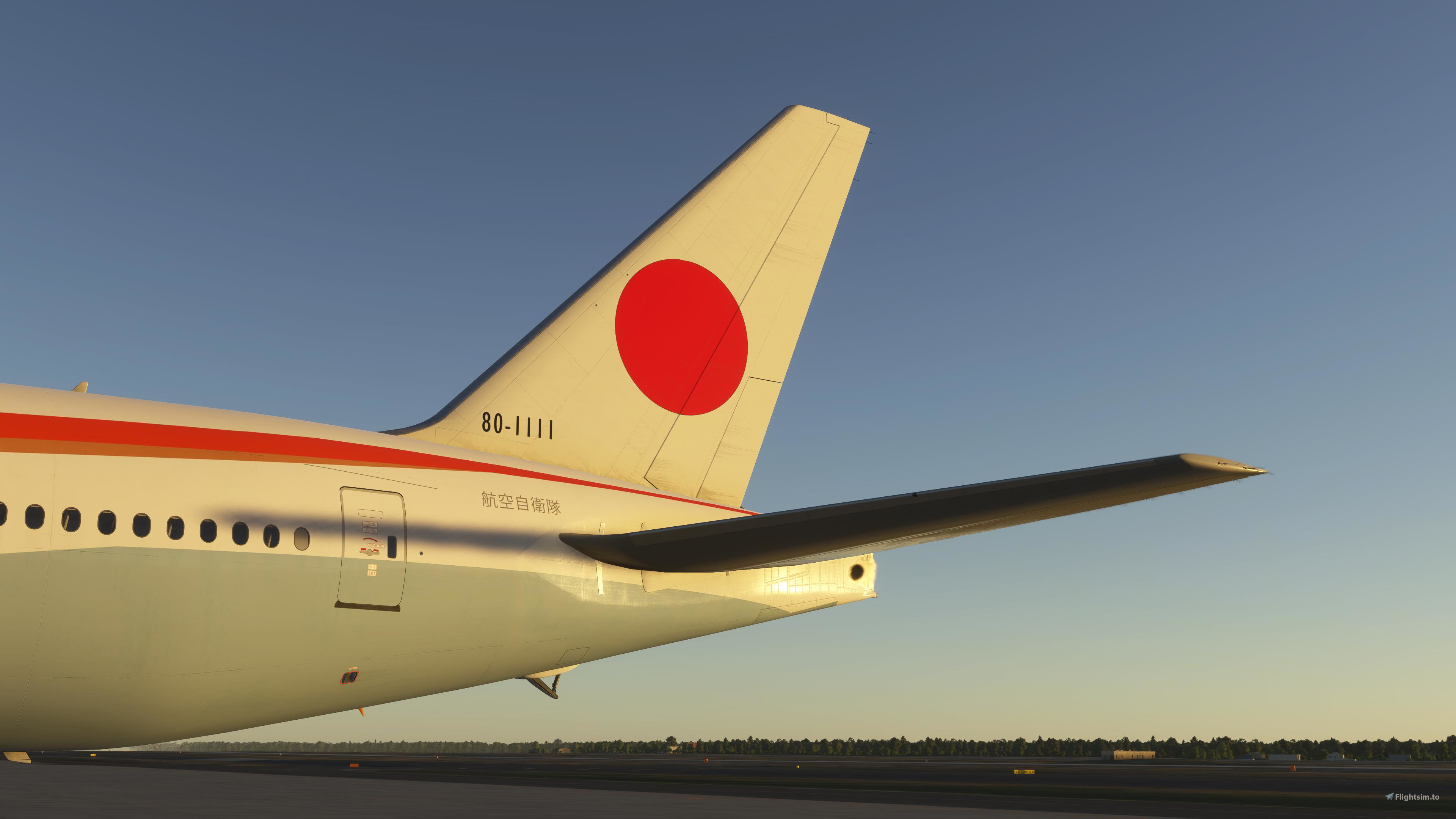 JASDF Japanese Air Force One (80-1111) for Microsoft Flight