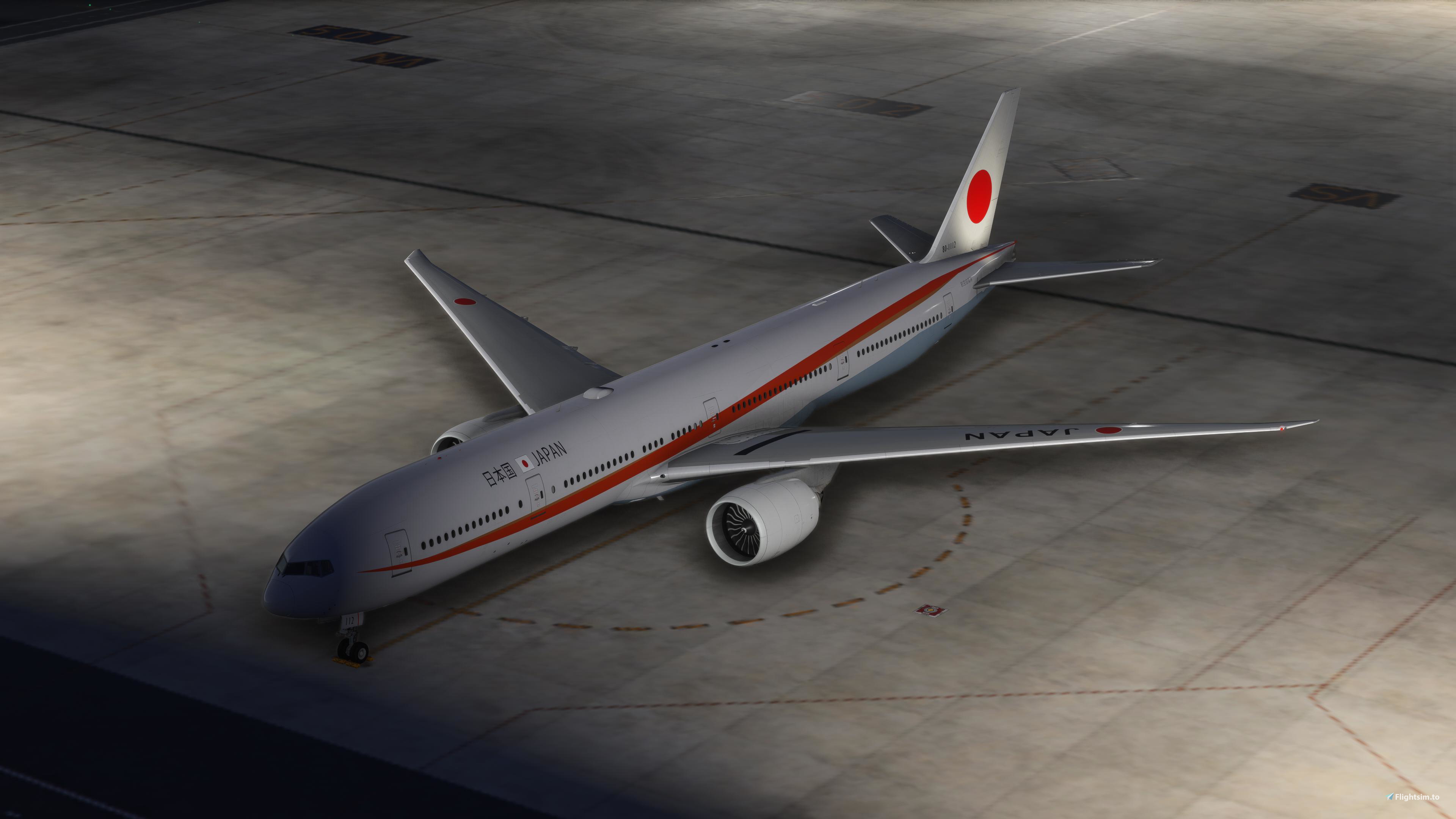 JASDF Japanese Air Force One (80-1112) - Aircraft Liveries for
