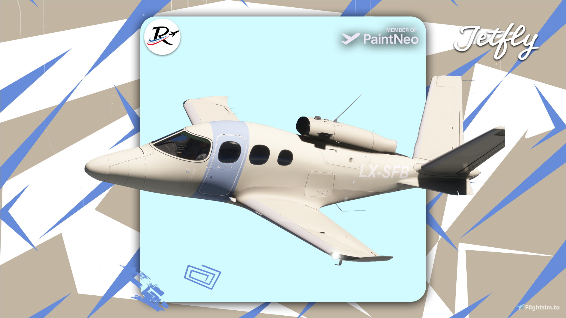 JetFly SF50 LX-SFB [raimbotrax] - Aircraft Liveries for MSFS