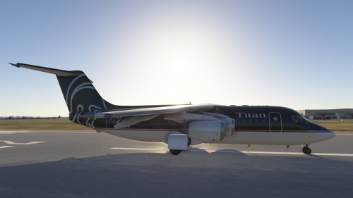 JF BAe 146-200QC Pro Titan Airways G-ZAPN 2005