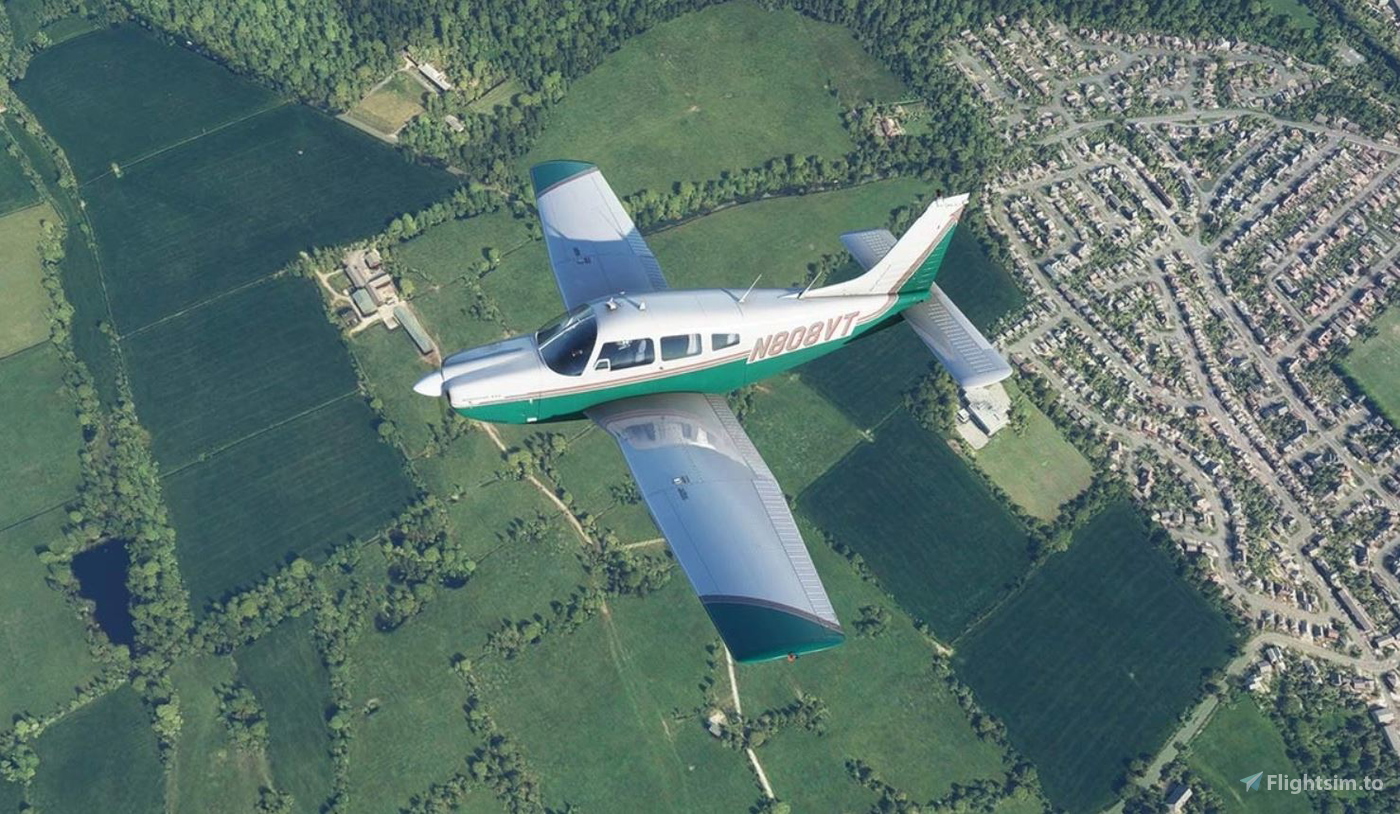 JF Piper Arrow III N808VT pour Microsoft Flight Simulator | MSFS