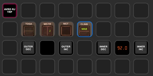 Just Flight RJ Professional TRP controls (and more) for Stream Deck XL and Plus