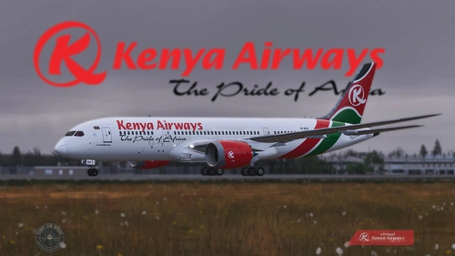 Kenya Airways Boeing 787-8 Standard Fleet Pack B
