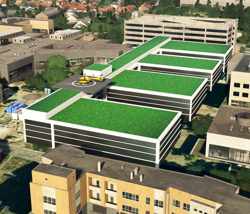 Klinikum Oldenburg Helipad ( + new one)