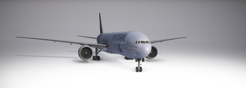 KLM Royal Dutch  Airlines Boeing 777-300ER (PH-BVD) – Real-World SimBrief Airframe