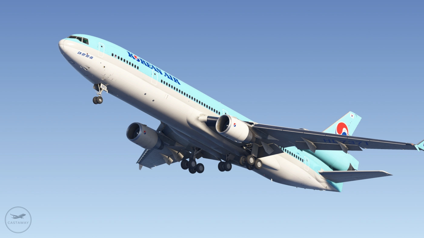 Korean Air Fleet Pack (w/ Custom Cabin) [McDonnell Douglas MD-11] - Image 1