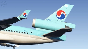 Korean Air Fleet Pack (w/ Custom Cabin) [McDonnell Douglas MD-11] thumbnail 2