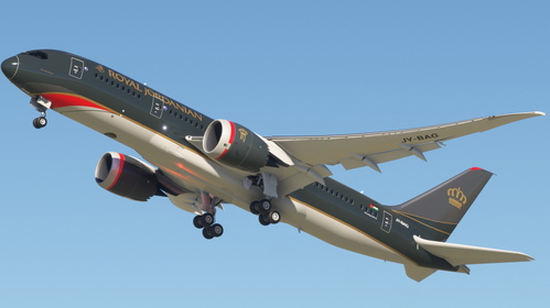 Kuro 787-8 | Royal Jordanian JY-BAG (New Colors)