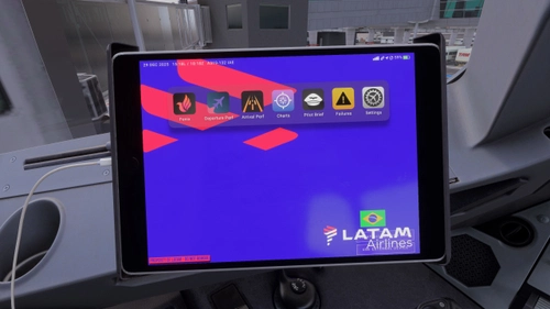 Latam Brazil - JJ/TAM - EFB background