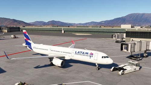 LatinVFR Airbus A321 LATAM Chile (CC-BEF)