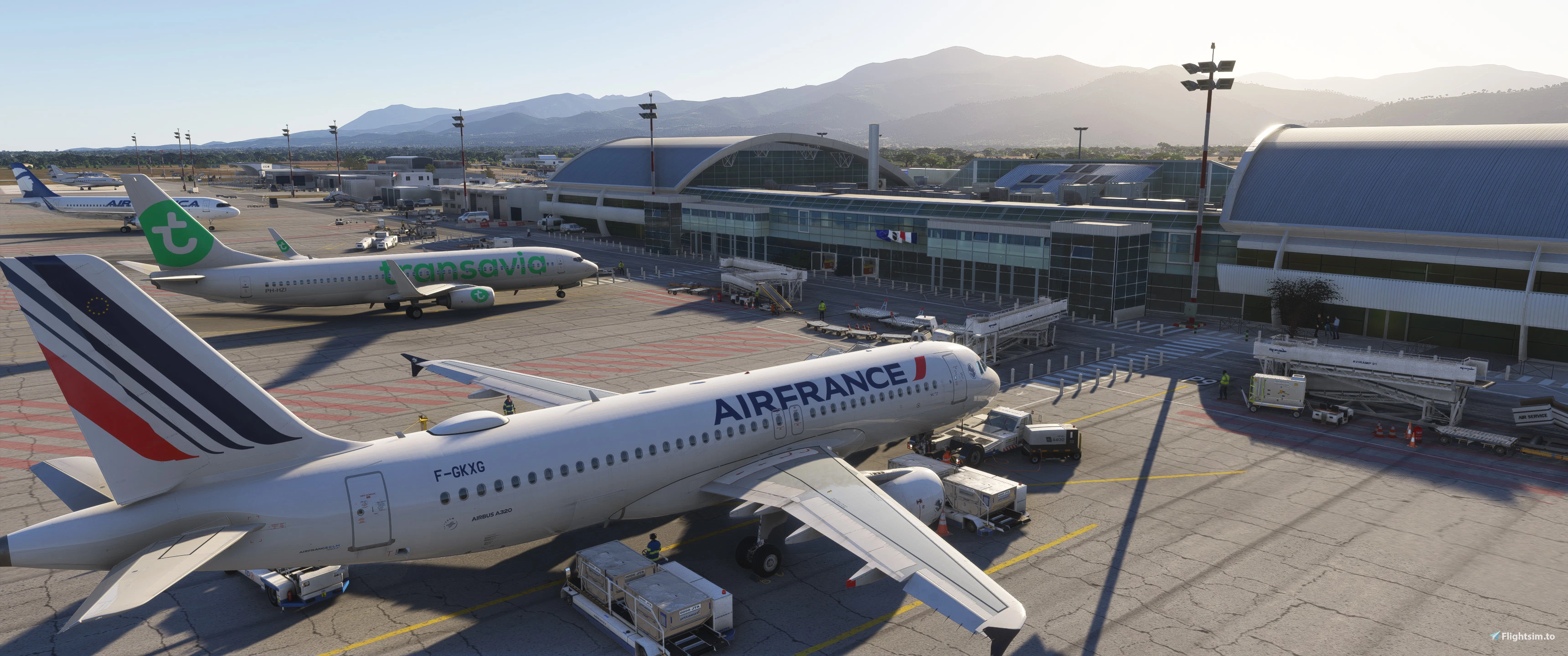LFKB Bastia–Poretta GSX Profile - France VFR