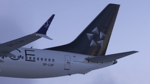 LOT Polish Airlines Star Alliance SP-LVF w/Cabin IFly B737-MAX8 Service Pack 1 thumbnail 3