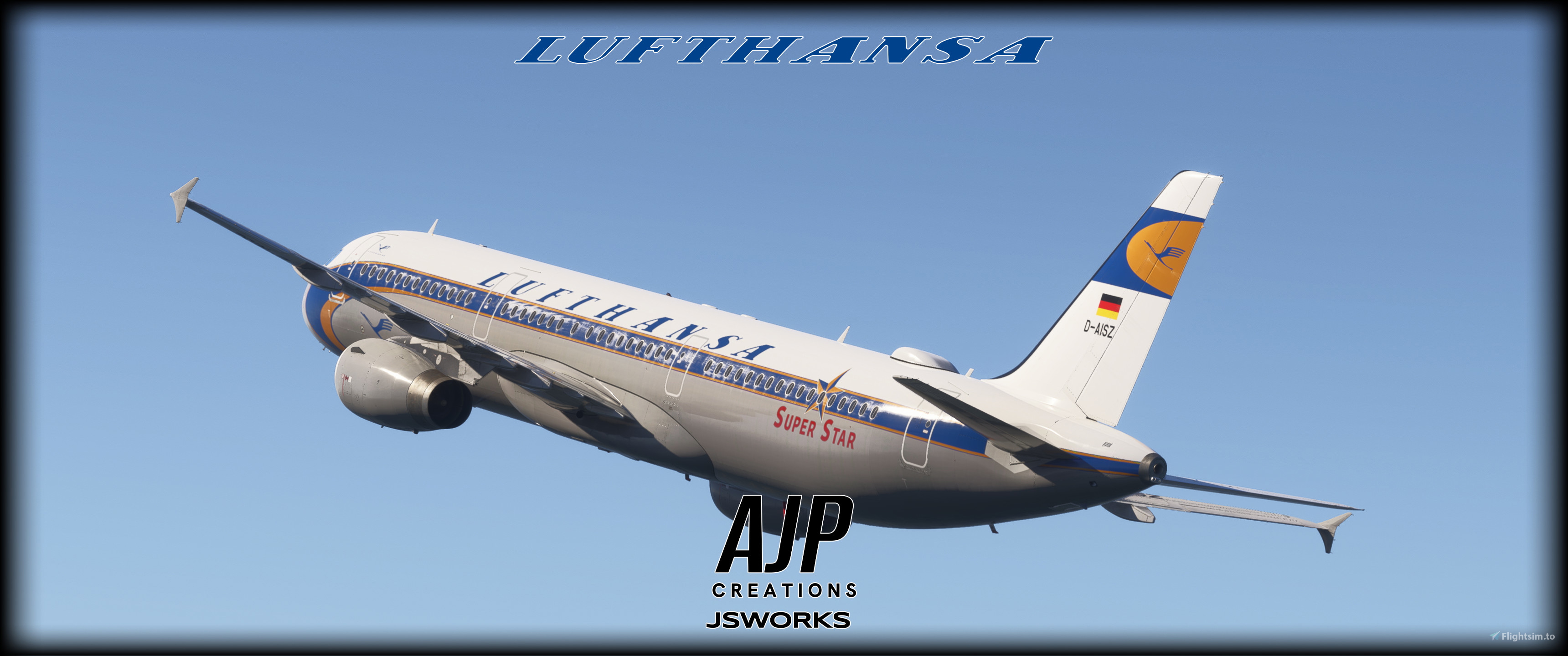 Lufthansa - 'Super Star' Retro - D-AISZ - Fenix A321ceo for