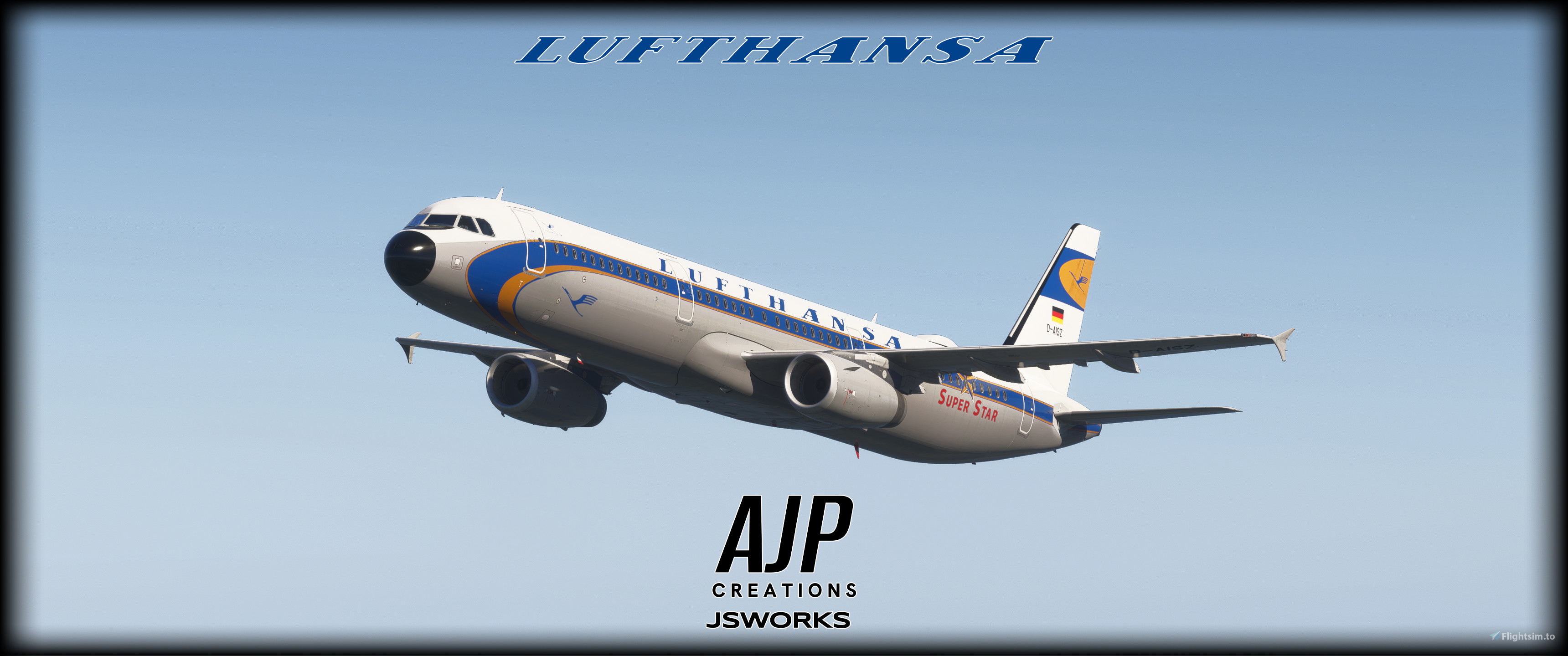 Lufthansa - 'Super Star' Retro - D-AISZ - Fenix A321ceo for