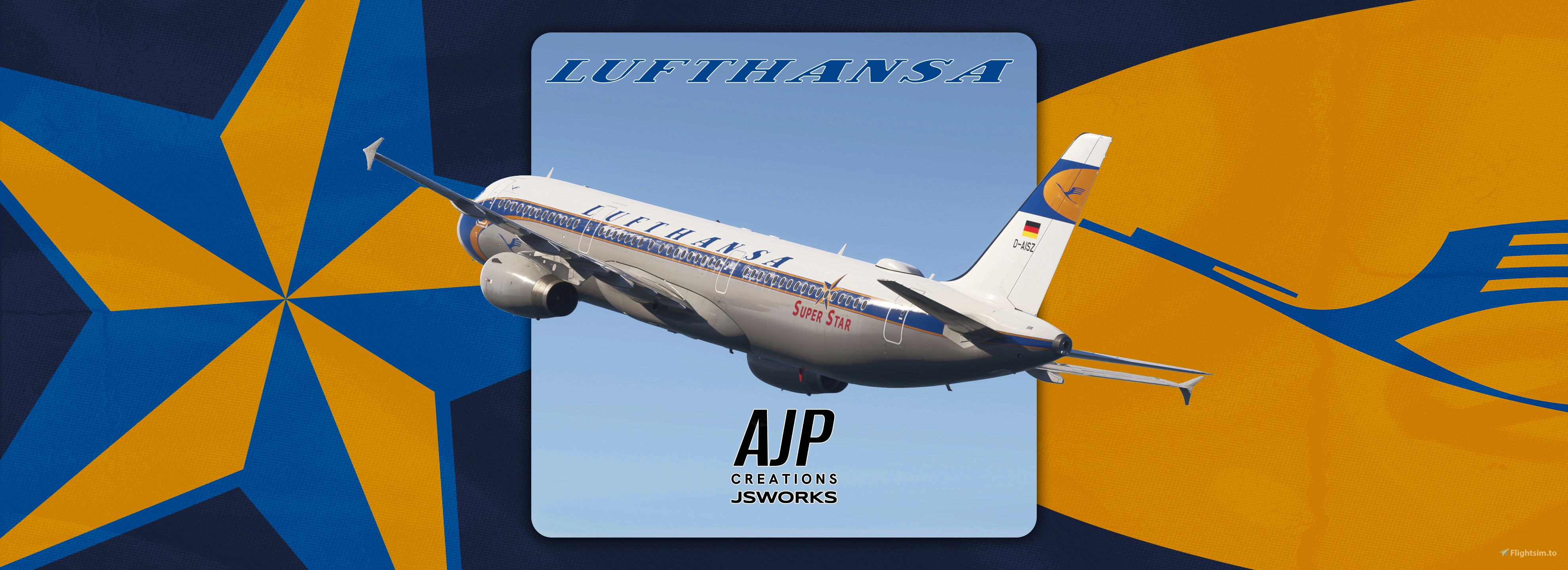 Lufthansa - 'Super Star' Retro - D-AISZ - Fenix A321ceo for