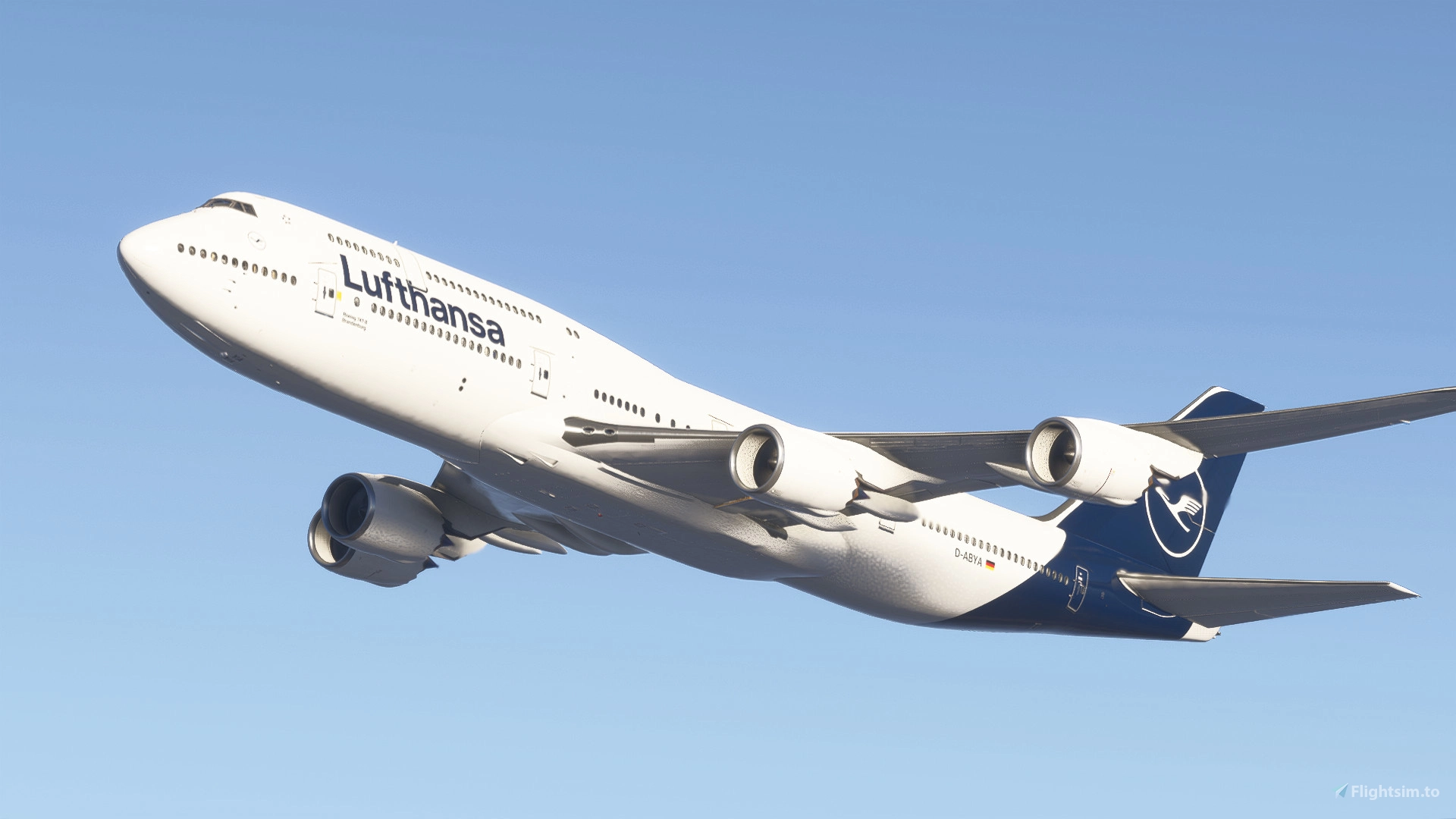 Lufthansa 747-8 D-ABYA [4k][raimbotrax][NeoPaint] for Microsoft