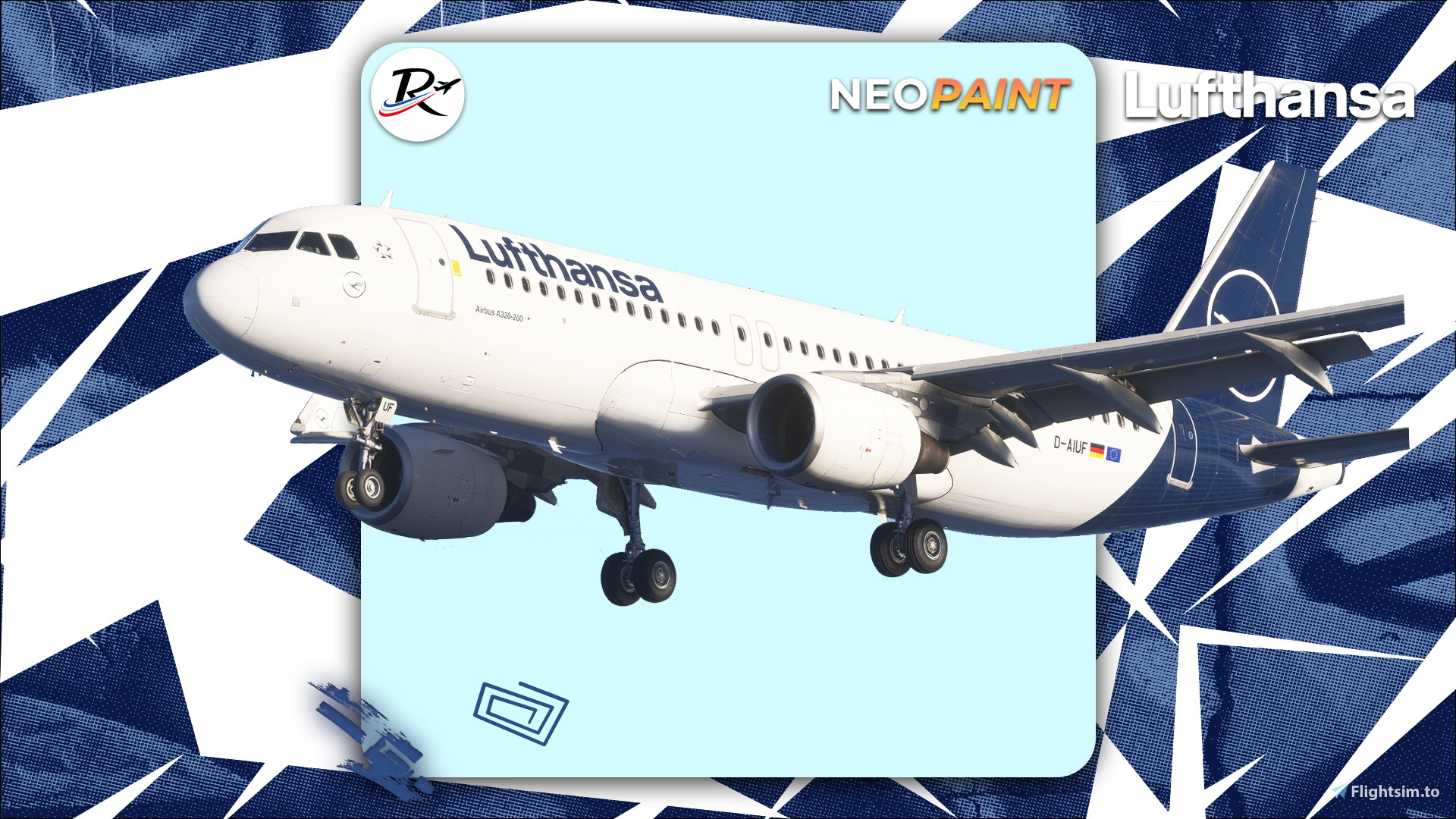 Lufthansa a320 D-AIUF [4k][raimbotrax][NeoPaint] - Aircraft