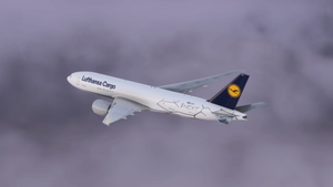 Lufthansa BMW ( D-ALFE ) for 777F | 8k thumbnail 3