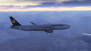 Lufthansa BMW ( D-ALFE ) for 777F | 8k thumbnail 4