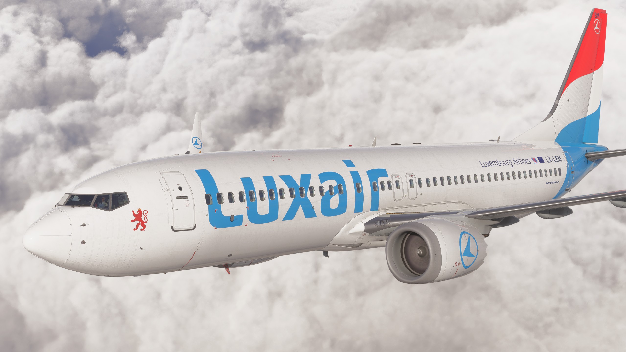 Luxair B38M Fleet Pack | iFly 737 Max | - Image 1
